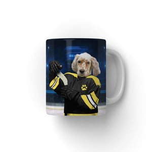 Boston Furr Bruins: Custom Pet Coffee Mug - Paw & Glory - Dog Portraits - Pet Portraits