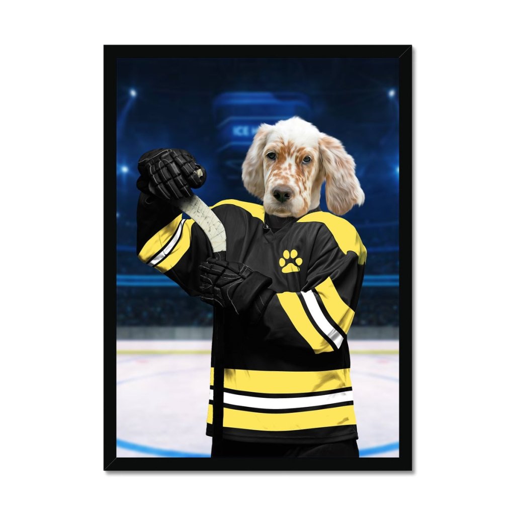 Boston Furr Bruins: Custom Pet Portrait - Paw & Glory - Dog Portraits - Pet Portraits