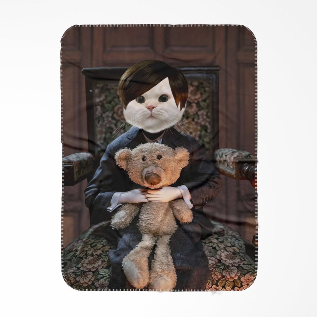 Brahms (The Boy Movie Inspired): Custom Pet Blanket - Paw & Glory - Dog Portraits - Pet Portraits