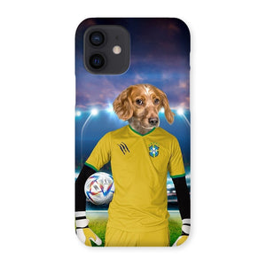 Brazil Football Team (FIFA 2022): Custom Pet Phone Case - Paw & Glory - Dog Portraits - Pet Portraits