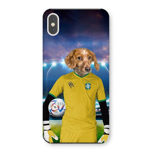 Brazil Football Team (FIFA 2022): Custom Pet Phone Case - Paw & Glory - Dog Portraits - Pet Portraits