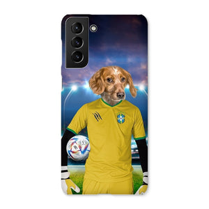 Brazil Football Team (FIFA 2022): Custom Pet Phone Case - Paw & Glory - Dog Portraits - Pet Portraits