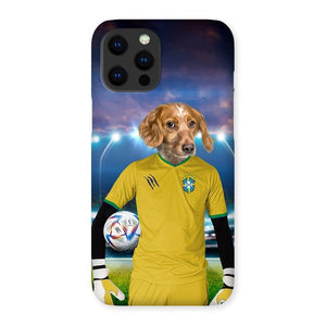 Brazil Football Team (FIFA 2022): Custom Pet Phone Case - Paw & Glory - Dog Portraits - Pet Portraits