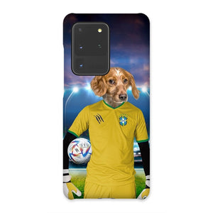 Brazil Football Team (FIFA 2022): Custom Pet Phone Case - Paw & Glory - Dog Portraits - Pet Portraits