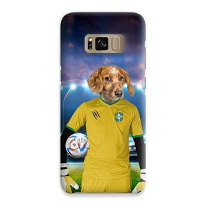 Brazil Football Team (FIFA 2022): Custom Pet Phone Case - Paw & Glory - Dog Portraits - Pet Portraits