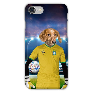 Brazil Football Team (FIFA 2022): Custom Pet Phone Case - Paw & Glory - Dog Portraits - Pet Portraits