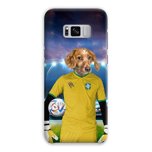 Brazil Football Team (FIFA 2022): Custom Pet Phone Case - Paw & Glory - Dog Portraits - Pet Portraits