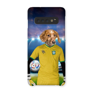 Brazil Football Team (FIFA 2022): Custom Pet Phone Case - Paw & Glory - Dog Portraits - Pet Portraits