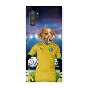 Brazil Football Team (FIFA 2022): Custom Pet Phone Case - Paw & Glory - Dog Portraits - Pet Portraits