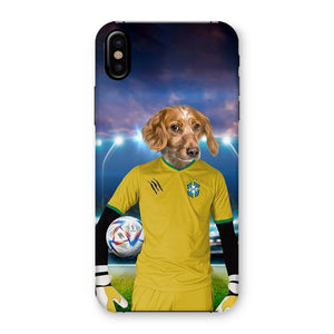 Brazil Football Team (FIFA 2022): Custom Pet Phone Case - Paw & Glory - Dog Portraits - Pet Portraits