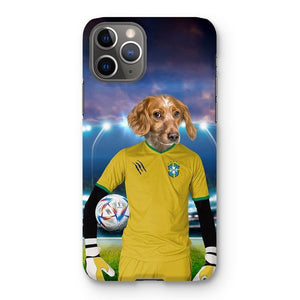 Brazil Football Team (FIFA 2022): Custom Pet Phone Case - Paw & Glory - Dog Portraits - Pet Portraits