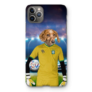 Brazil Football Team (FIFA 2022): Custom Pet Phone Case - Paw & Glory - Dog Portraits - Pet Portraits