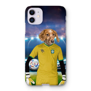 Brazil Football Team (FIFA 2022): Custom Pet Phone Case - Paw & Glory - Dog Portraits - Pet Portraits