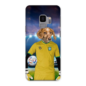 Brazil Football Team (FIFA 2022): Custom Pet Phone Case - Paw & Glory - Dog Portraits - Pet Portraits