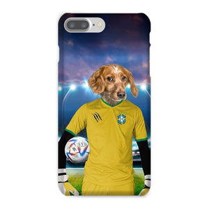 Brazil Football Team (FIFA 2022): Custom Pet Phone Case - Paw & Glory - Dog Portraits - Pet Portraits