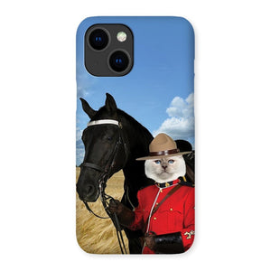 Canadian Police Officer: Custom Pet Phone Case - Paw & Glory - Dog Portraits - Pet Portraits