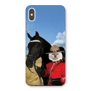 Canadian Police Officer: Custom Pet Phone Case - Paw & Glory - Dog Portraits - Pet Portraits