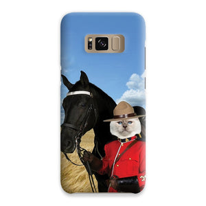 Canadian Police Officer: Custom Pet Phone Case - Paw & Glory - Dog Portraits - Pet Portraits