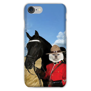 Canadian Police Officer: Custom Pet Phone Case - Paw & Glory - Dog Portraits - Pet Portraits