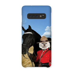 Canadian Police Officer: Custom Pet Phone Case - Paw & Glory - Dog Portraits - Pet Portraits