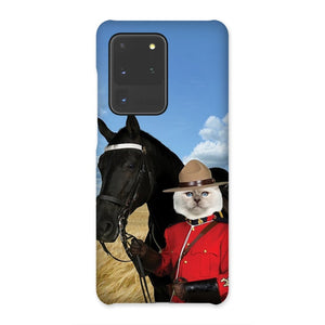 Canadian Police Officer: Custom Pet Phone Case - Paw & Glory - Dog Portraits - Pet Portraits