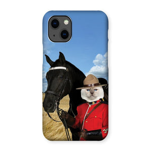 Canadian Police Officer: Custom Pet Phone Case - Paw & Glory - Dog Portraits - Pet Portraits