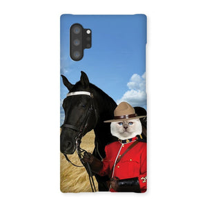 Canadian Police Officer: Custom Pet Phone Case - Paw & Glory - Dog Portraits - Pet Portraits