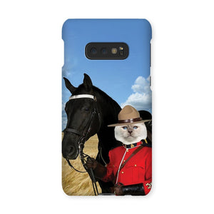 Canadian Police Officer: Custom Pet Phone Case - Paw & Glory - Dog Portraits - Pet Portraits