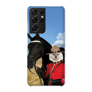 Canadian Police Officer: Custom Pet Phone Case - Paw & Glory - Dog Portraits - Pet Portraits