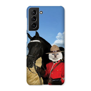 Canadian Police Officer: Custom Pet Phone Case - Paw & Glory - Dog Portraits - Pet Portraits