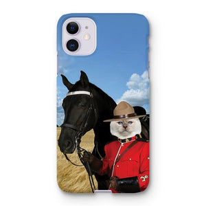 Canadian Police Officer: Custom Pet Phone Case - Paw & Glory - Dog Portraits - Pet Portraits