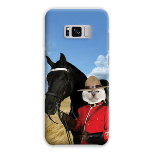 Canadian Police Officer: Custom Pet Phone Case - Paw & Glory - Dog Portraits - Pet Portraits