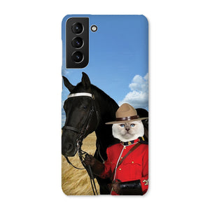 Canadian Police Officer: Custom Pet Phone Case - Paw & Glory - Dog Portraits - Pet Portraits