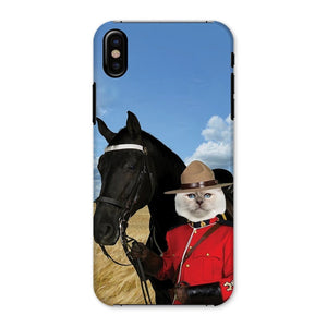 Canadian Police Officer: Custom Pet Phone Case - Paw & Glory - Dog Portraits - Pet Portraits