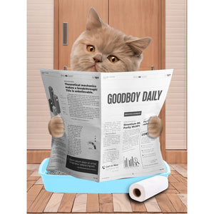 Cat Litter Tray: Custom Digital Download Pet Portrait - Paw & Glory - Dog Portraits - Pet Portraits