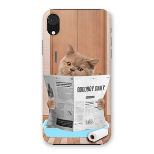 Cat Litter Tray: Custom Pet Phone Case - Paw & Glory - Dog Portraits - Pet Portraits