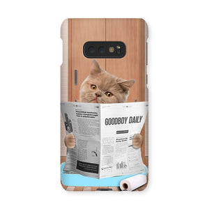 Cat Litter Tray: Custom Pet Phone Case - Paw & Glory - Dog Portraits - Pet Portraits