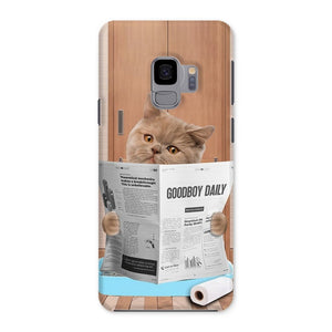 Cat Litter Tray: Custom Pet Phone Case - Paw & Glory - Dog Portraits - Pet Portraits