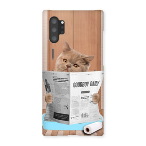 Cat Litter Tray: Custom Pet Phone Case - Paw & Glory - Dog Portraits - Pet Portraits