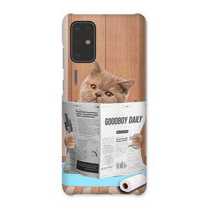 Cat Litter Tray: Custom Pet Phone Case - Paw & Glory - Dog Portraits - Pet Portraits