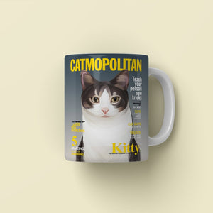 Catmopolitan: Custom Pet Coffee Mug - Paw & Glory - Dog Portraits - Pet Portraits