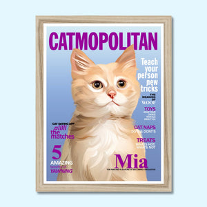 Catmopolitan: Custom Pet Portrait - Paw & Glory - Dog Portraits - Pet Portraits