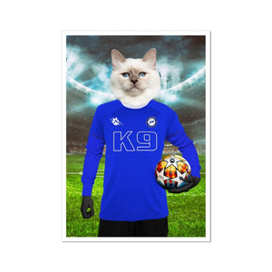 Chelsea Football Club: Custom Pet Poster - Paw & Glory - Dog Portraits - Pet Portraits