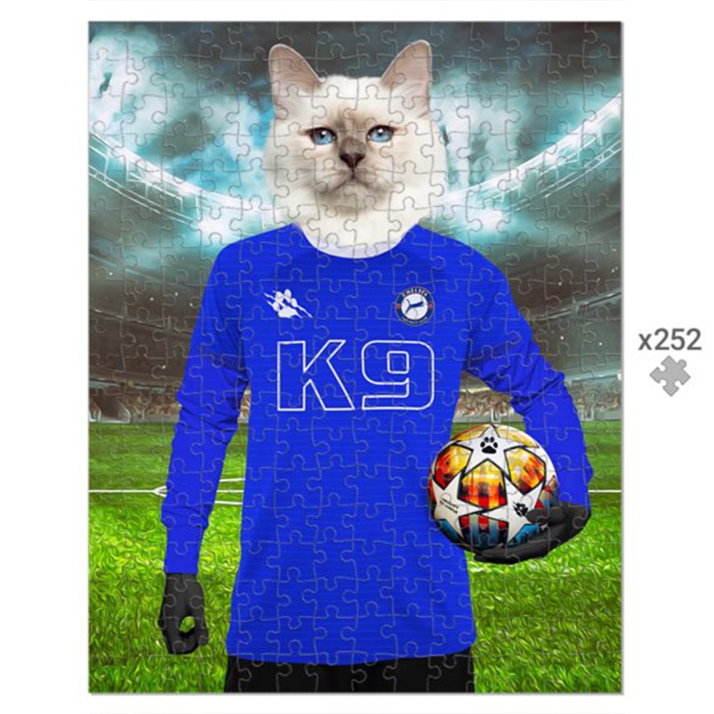 Chelsea Football Club: Custom Pet Puzzle - Paw & Glory - Dog Portraits - Pet Portraits