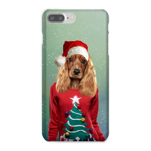 Christmas Jumper Chick: Custom Pet Phone Case - Paw & Glory - Dog Portraits - Pet Portraits