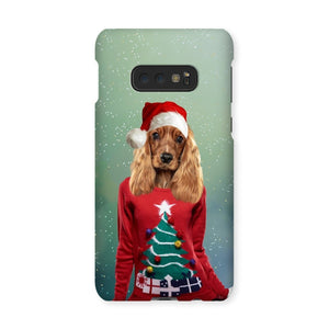 Christmas Jumper Chick: Custom Pet Phone Case - Paw & Glory - Dog Portraits - Pet Portraits