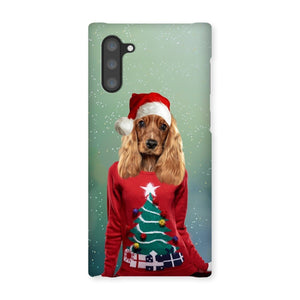 Christmas Jumper Chick: Custom Pet Phone Case - Paw & Glory - Dog Portraits - Pet Portraits