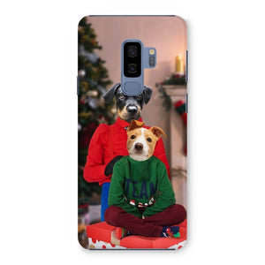 Christmas Mama & Child: Custom Pet Snap Phone Case - Paw & Glory - Dog Portraits - Pet Portraits