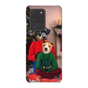 Christmas Mama & Child: Custom Pet Snap Phone Case - Paw & Glory - Dog Portraits - Pet Portraits