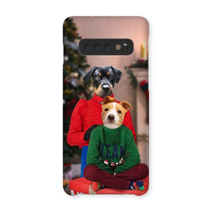 Christmas Mama & Child: Custom Pet Snap Phone Case - Paw & Glory - Dog Portraits - Pet Portraits